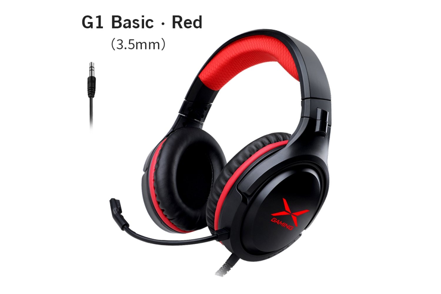 G1 Basic Red Gaming Headset