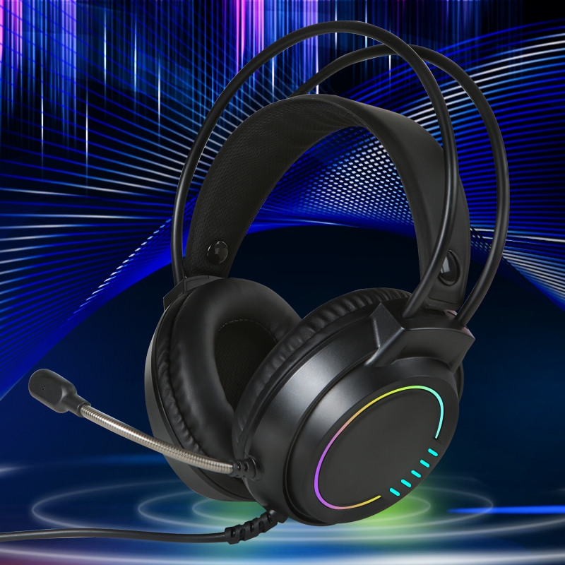 G4 RGB 灯光有线便宜的游戏耳机